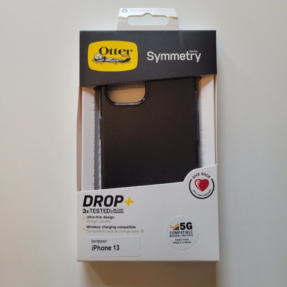 OtterBox Symmetry Series iPhone 13 Case BLACK 77-85340